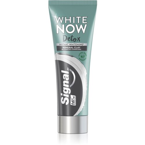 Signal White Now Detox Charcoal zobna pasta za beljenje zob z aktivnim ogljem 75 ml Cene