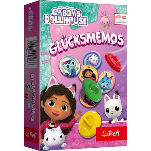 Trefl Reisespiel - Glücksmemos Gabby's Dollhouse - 1 k. Cene