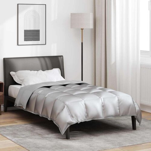  Zimska posteljnina srebrna 200 x 140 cm Satin in mikrovlakna, (5000147524) Cene