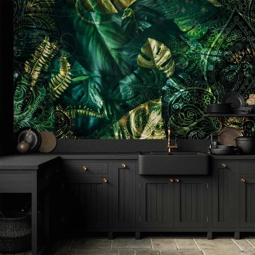  Foto tapeta - Emerald Jungle 100x70 Cene