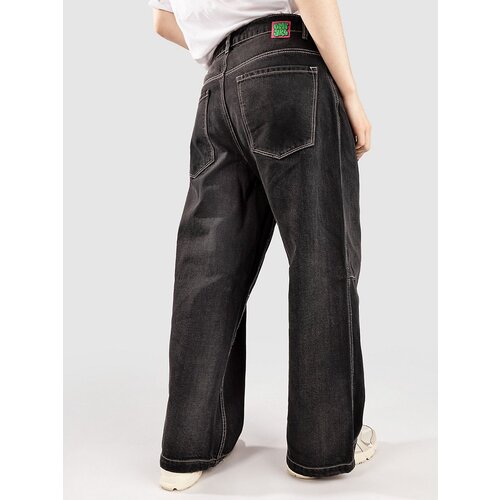 Empyre Extent LR Wide Leg Kavbojke black marble Slike