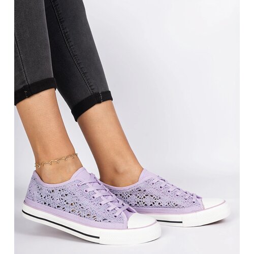 Gemre Purple women's lace-up sneakers Saha Cene