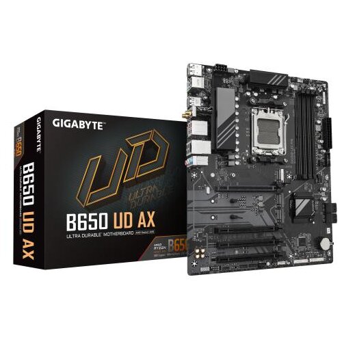 Gigabyte B650 UD AX (rev. 1.0) AM5 DDR5 Wi-Fi 6 ATX Matična ploča Cene