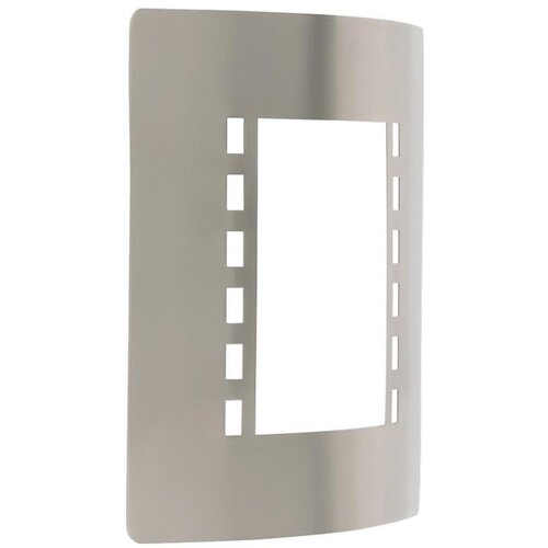 Eglo 55761 - LED spolja&amp;scaron;nje zidno svetlo 1xE27/10W/230V IP44 mat hrom Slike