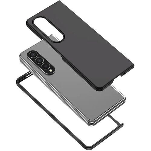  Maska za Samsung Galaxy Z Fold 4 PC SKIN+Touch crna Slike