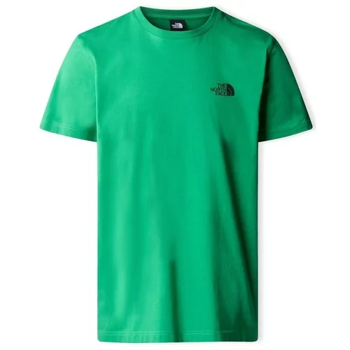 The North Face Majice & Polo majice Simple Dome T-Shirt - Optic Emerald Zelena