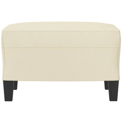  Tabure krem 60 x 50 x 41 cm od umjetne kože Slike