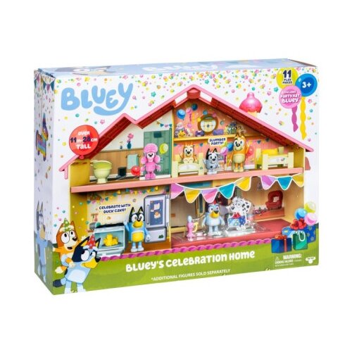 BLUEY s11 's birthday celebration home playset ( ME17669 ) Slike