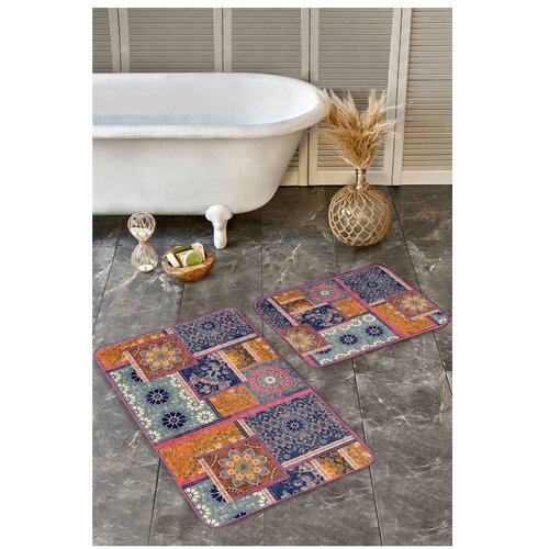 Mila Home Žametne kopalni&amp;scaron;ke preproge v kompletu 2 ks 60x100 cm &amp;ndash; Slike