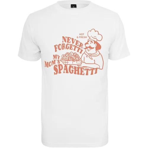 MT Men Spaghetti Tee White