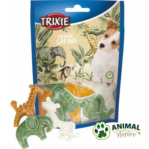 Trixie vegetarijanske poslastice za pse za žvakanje safari Slike