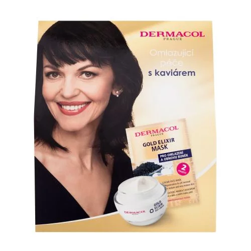 Dermacol Gold Elixir dnevna krema za lice za sve vrste kože za ženske