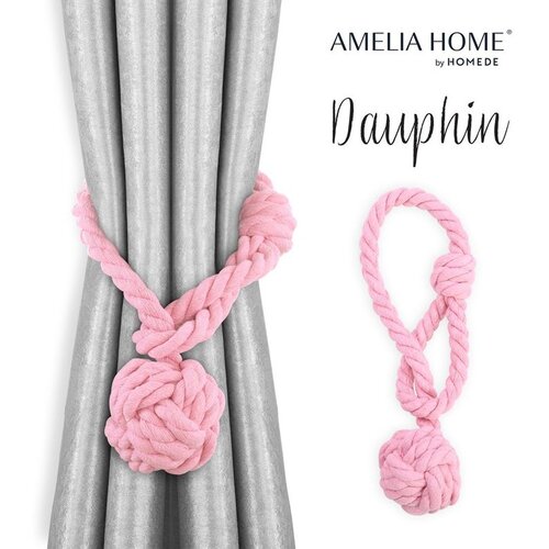  Curtains - accessories DAUPHIN color powder pink ameliahome Cijene