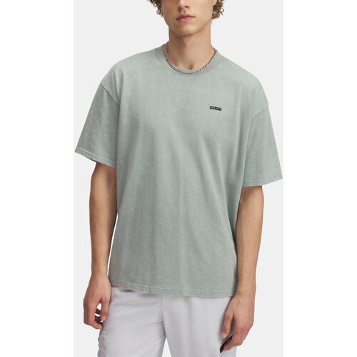Under Armour Men's T-shirt UA M HW OS LOGO WASH SS - Men's Cene