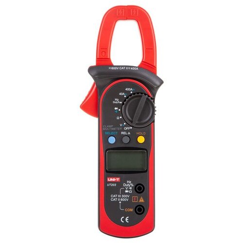 Uni-t Merilne kle&amp;scaron;če UT-203, V (DC-AC), Tok(AC), Upor., Frekv., Temp., Test diod, piskač, HOLD, Auto off, (20822862) Slike