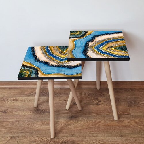 Hanah home Set 2 stočića 2Shp112 Multicolor Cene