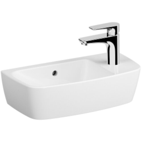 Vitra 7070-003-0921 Shift 50 x 25 cm desna izvedba nadpultni keramični umivalnik z odprtino za armaturo Cene