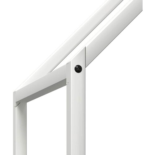  Stalak za drva bijeli 60x25x90 cm hladno valjani čelik Slike