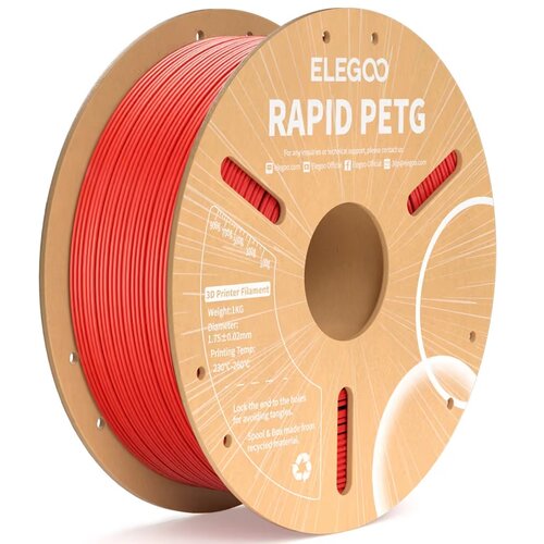 Elegoo Rapid PETG Red, 1.75 mm / 1000 g Slike