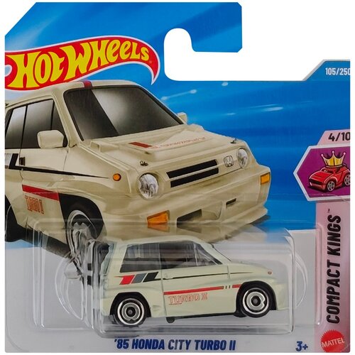 Mattel Hot Wheels: '85 Honda City Turbo II bela malenkost 1/64 - Cene