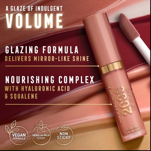 Max Factor 2000 Calorie Lip Glaze vlažilen glos za polnej&amp;scaron;e ustnice 4.4 ml Odtenek 000 melting ice Slike