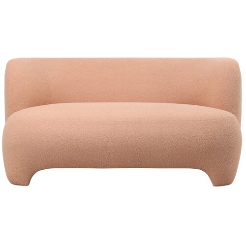 Leitmotiv Bež/svjetlo smeđa sofa od boucl&amp;eacute; tkanine 142 cm Ardor &amp;ndash; Slike