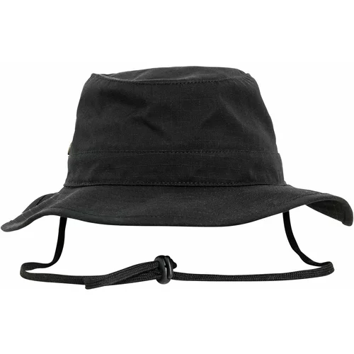 Flexfit Black Hat Fisherman