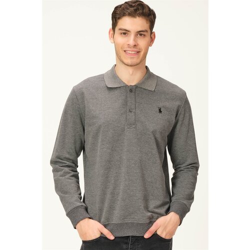 Dewberry V4007 MEN'S SWEATSHIRT-ANTHRACIC Cene