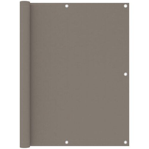 vidaXL Balkonsko platno taupe 120x500 cm oksford blago Cene