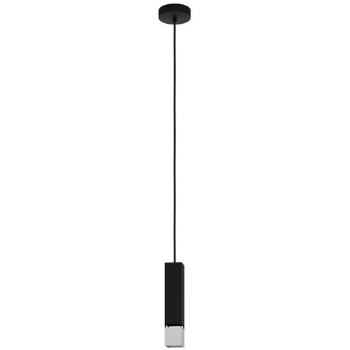 Eglo viseća lampa BUTRANO GU10 crna srebrna 99697 Slike