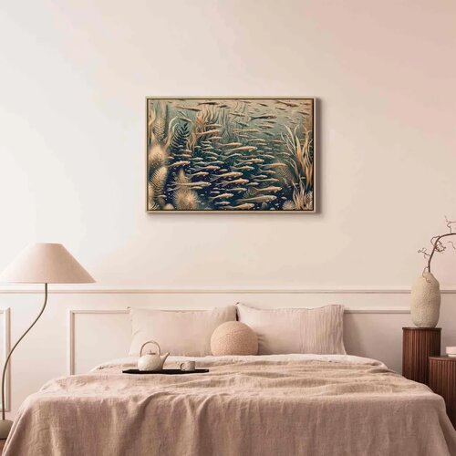  Slika - Oceanic nature 120x80 U prirodnom drvenom okviru Slike