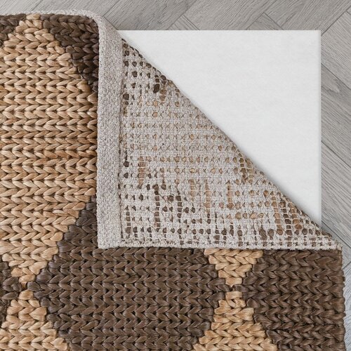 Flair Rugs Ročno tkana preproga iz me&amp;scaron;anice jute v rjavi in naravni barvi 120x170 cm Effie Diamond &amp;ndash; Slike