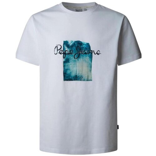 PepeJeans Majice s kratkimi rokavi - Bela Cene