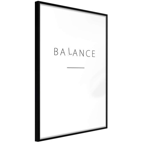  Poster - Seek a Balance 30x45 Slike