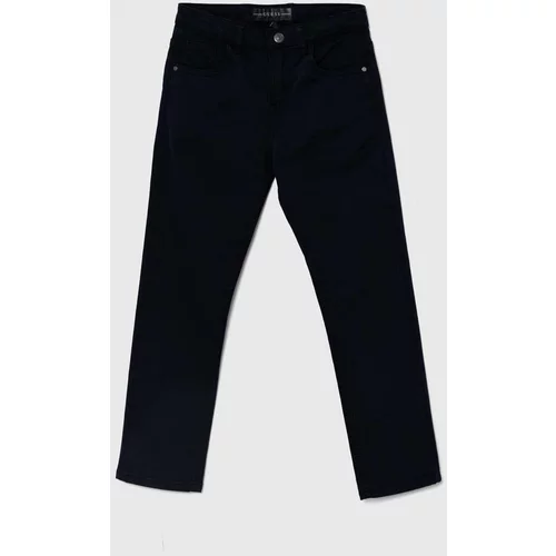 Guess Otroške hlače mornarsko modra barva, N3BB03 WFPMA