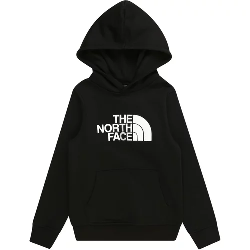 The North Face Sportska sweater majica 'DREW PEAK' crna / bijela