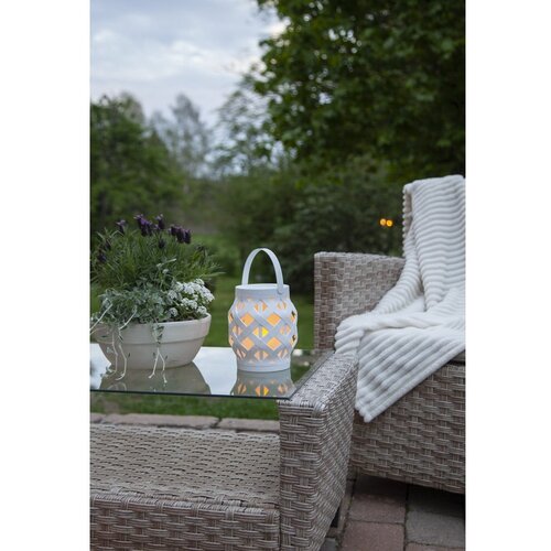 Star Trading Bela svetilka Best Season Flame Lantern, 14 x 16 cm Cene