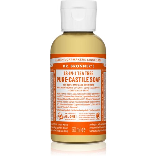 DR. BRONNER'S Tea Tree tekući univerzalni sapun 60 ml Cijene