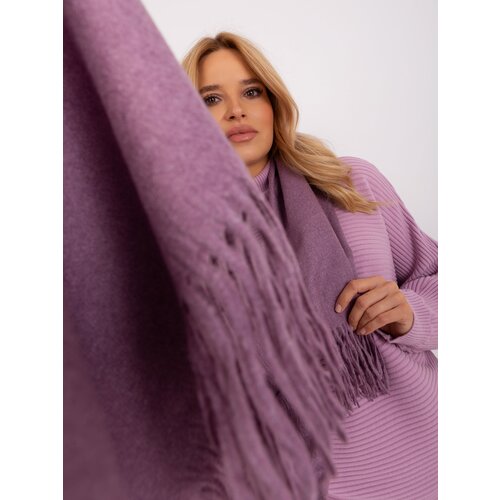 Fashion Hunters Purple Wide Women&amp;#039;s Scarf Slike