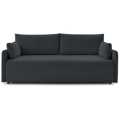 Bobochic Paris Tamno siva sklopiva sofa od samta 211 cm Marcel – Cijene