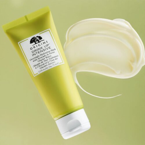 Origins Drink Up&amp;trade; Intensive Overnight Hydrating Mask With Avocado &amp;amp; Glacier Water nočna vlažilna maska 30 ml Slike