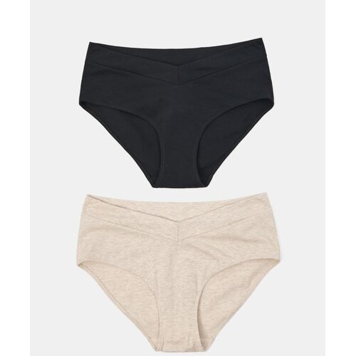 Sinsay Hipster gaćice s visokim strukom od pamuka 2 pack Cene