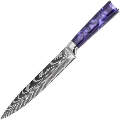IZMAEL Kuhinjski nož BL-39311 - Slicing / Ljubičasta Slike