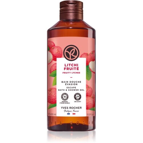 Yves Rocher Fruity Lichee gel za prhanje 400 ml Slike