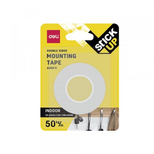 Olimp Sport Traka obostrano lepljiva montažna 25.4mm x 1.5m 50kg/m Deli Cene