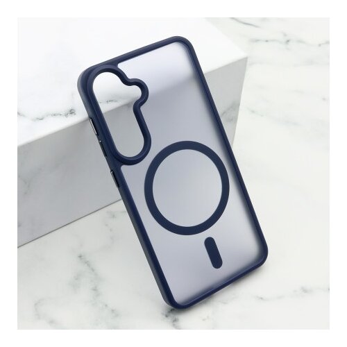  Futrola silky magsafe matte za samsung s921b galaxy s24 5g plava ( F115045 ) Slike