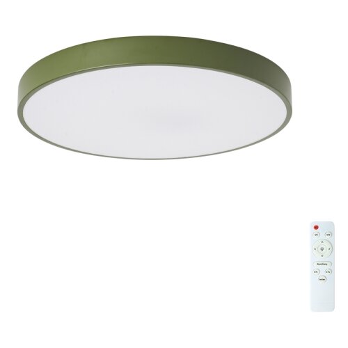  Brilagi - LED prigu&amp;scaron;iva plafonska svetiljka POOL LED/60W/230V 3000-6000K 50 cm zelena + daljinski upravljač Slike