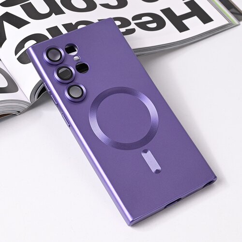  torbica magsafe chrome za samsung S928B galaxy S24 ultra ljubicasta Slike
