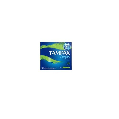 Tampax Compak Super tamponi z aplikatorjem 16 kos Cene