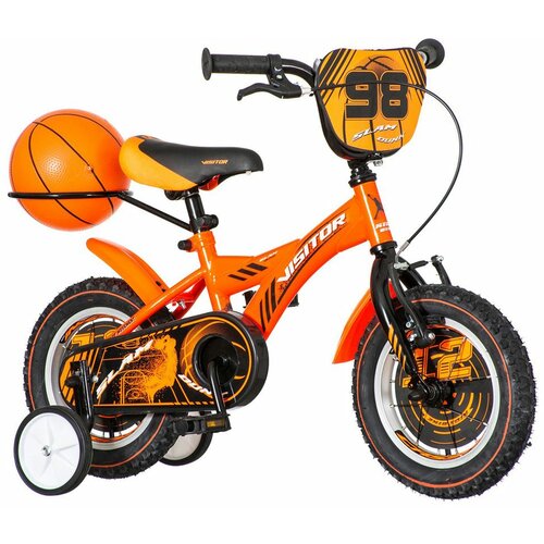 Visitor bicikl za dečake BAS121 12" Basket narandžasti Cene